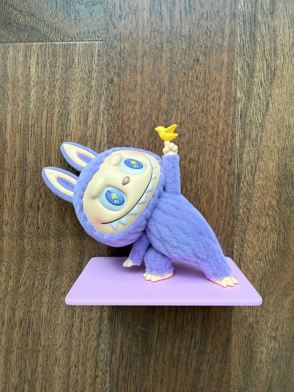 Lazy Yoga Labubu- Little Bird